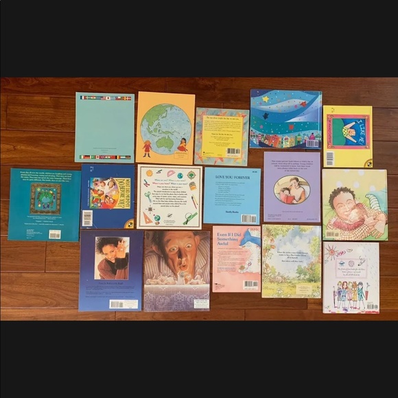 15 Kids Picture Book lot Parent Child Love You Forever adoption Whoever You Are - Picture 8 of 9